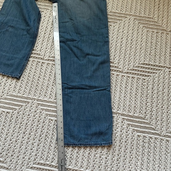 Hollister Blue Wide Leg Flare Jeans - Picture 9 of 13